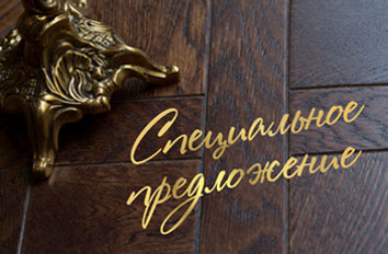 Специальное предложение на модульный паркет
